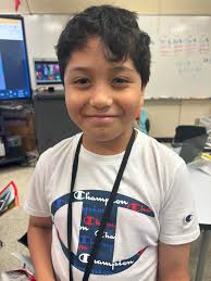 Good news! A 3rd grader from Hallsville. TX!! Congratulations young man. I  bet your family is so proud of you and we are too!