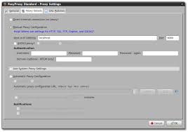 Proxy Configuration For Firefox With Foxyproxy