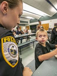 First responders beef up ranks at school's breakfast event