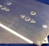 Magnesium Membrane Switch Overlay Embossing Dies