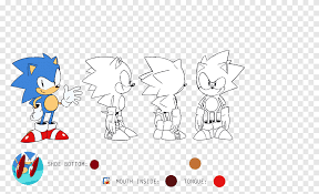 Sonic Mania Tails Sonic Chaos Concept Art Metrics Reference Model Angle White Png Pngegg