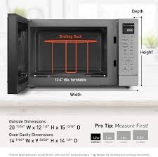 A small l may appear in the corner of the display as a reminder that the control panel is locked. Buy Panasonic Nn Gn68ks Countertop Microwave Oven 2 In 1 Flashxpress Broiler Inverter Technology For Even Cooking And Smart Genius Sensor 1000w 1 2 Cu Ft Microwave Nn Gn68ks Stainless Steel Silver Online In Canada B07ps1q6yv