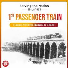 1st passenger train ...