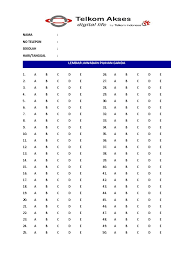 Maybe you would like to learn more about one of these? Lembar Jawaban Soal Umum Fix