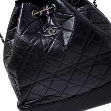Hand carry making 4 small chain handles 2. Chanel Black Lambskin Leather Small Gabrielle Backpack Chanel Tlc