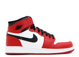Air Jordan 1 Retro Og Gs Chicago 2013 Air Jordan 332558 163 White Varsity Red Black In 2020 Air Jordans Girls Shoes Black And Red