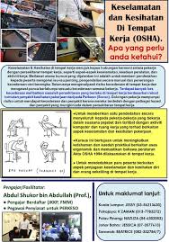 4 keselamatan dan kesehatan kerja di tempat kerja. Kesihatan Amp Keselamatan Di Tempat Kerja Apa Yang Perlu Diketahui