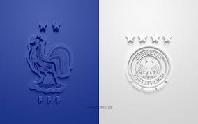 European championship round of 16: Download Wallpapers France Vs Germany Uefa Euro 2020 Group F 3d Logos White Blue Background Euro 2020 Football Match France National Football Team Germany National Football Team For Desktop With Resolution 2560x1600