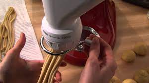 Allow the mixer to cool down for about 30 minutes before turning it back on and using the unit. Kitchenaid Pasta Extruder Attachment Youtube