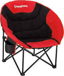 Kingcamp Cozy Egg Shape Chaise Lounge Portable Stable Folding Fishing Patio Parties Camping Beach Camping Chairs Portable Camping Chair Folding Camping Chairs