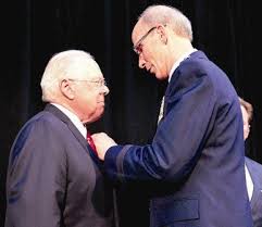 Schuler awarded Purple Heart at Veterans Count gala