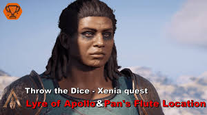 Assassin S Creed Odyssey Lyre Of Apollo Pan S Flute Throw The Dice Youtube