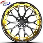 Top-Quality alloy yellow car rims for Reliable Passenger Car ...