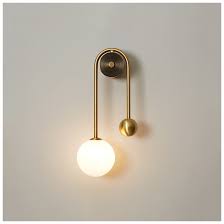 Livex lighting 1 light black swing arm wall lamp. Nordic Simplicity Copper Wall Lamps For Bedside Wall Lamp With Glass Lampshade Buy Wall Lamps Copper Wall Lamps Wall Lights Product On Alibaba Com