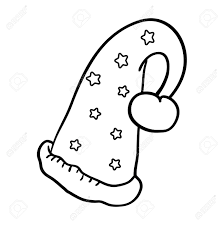 Set off fireworks to wish amer. Christmas Hat With Blue Stars Coloring Page Or Book For Children And Adults Christmas Santa Claus Hat With Fur New Year Winter Cap Vector Illustration Royalty Free Cliparts Vectors And Stock Illustration