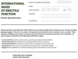 Image result for International Index of Erectile Function Questionnaire