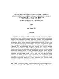 Analisis jurnal penelitaian kuantitatif docxdef. Contoh Abstrak Skripsi