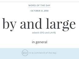 Word of the day (rugrats), an episode of rugrats. Word Of The Day By And Large