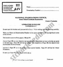 Neco Literature Past Questions National Examination Council National Examination Past Questions This Or That Questions