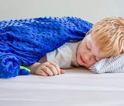 Weighted Blankets For Restless Leg Syndrome Do They Work Weighted Blanket Sensory Weighted Blanket Weighted Blanket For Kids
