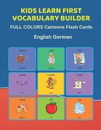 Names of clothes describing clothing and revising colors. Bol Com Kids Learn First Vocabulary Builder Full Colors Cartoons Flash Cards English German