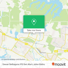 We can now search balai polis. å¦‚ä½•åå…¬äº¤åŽ»johor Baharuçš„dewan Serbaguna Ipd Seri Alam Moovit