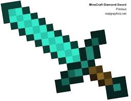 Pictures Of Minecraft Steve With Diamond Sword Minecraft Steve Minecraft Minecraft Quilt