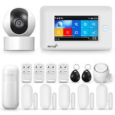 Système alarme 4G GSM WiFi 22 pièces avec caméra