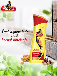 Meera Hairfall Care Shampoo with Shikakai and Badam (Acacia and Almond) 340  ml – Behal International