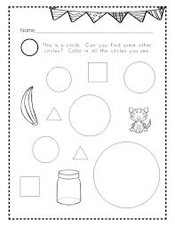 I Use These 12 Shape Worksheets For My Preschool Class They Are Centered On 4 Basic Shapes Circle Square Rect Shapes Worksheets Teaching Shapes Worksheets
