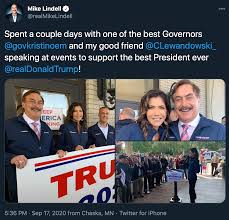 Dominion voting systems sued mypillow ceo mike lindell monday for defamation, seeking over $1.3 billion in damages. Trump Brings Martial Law Advocates To Oval Office Pillow Guy Advocates Military Overthrow Of Election Where S Noem Dakota Free Press