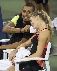 Nick kyrgios & ajla tomljanovic hit it off in 2015. Kyrgios And Bouchard Put On Flirtatious Show In First Round Of Us Open Eugenie Bouchard Keep Fit First Round