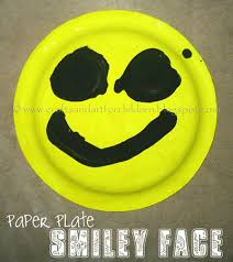 Get some pieces of a3 paper and draw a large circle on each one. Smile Be Happy Smiley Themed Activities Crafts Foods Artsy Momma
