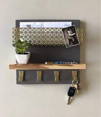 These top 15 best key organizers might be helpful. Mid Century Modern Entryway Organizer Steel Grey Walnut Magazine Rack Ipad Device Mail Holder Coat Key Rack Sunglasses Wallet Phone Shelf In 2021 Modern Key Holder Entryway Organization Modern Entryway