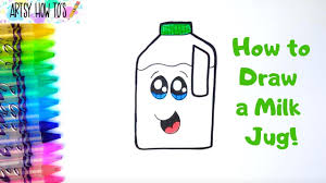 How To Draw A Milk Jug Drawing For Kids Youtube You can edit any of drawings via our online image editor before downloading. how to draw a milk jug drawing for kids