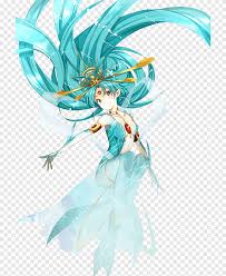Normal merpeople have bright beautiful color tails that match their hair , but beverly has a dark blue for hair. Kougyoku Mermaid Render Blue Haired Female Anime Character Illustration Png Pngegg