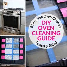 homemade natural oven cleaners