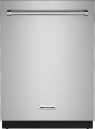 kitchenaid top control built in