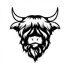 Free Free 163 Outline Cow Highland Cow Svg SVG PNG EPS DXF File