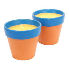 Product title cutter citro guard citronella candle, triple wick, 2. Sierra Terra Cotta Citronella Candle Unoclean