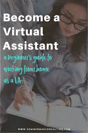 Become A Virtual Assistant Learn How To Work From Home As A Va Virtual Assistant Virtual Assistant Jobs Virtual Assistant Training