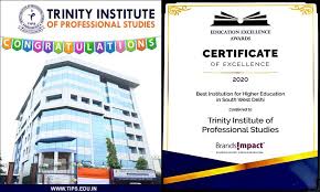 It Gives Us Immence Pleasure To Announce That Trinity Dwarka Has Been Certified As Best Education For Higher Educ In 2021 Award Certificates Higher Education Education