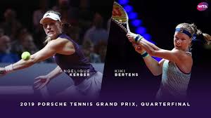 The title in nurberg three days ago, and now the win against the australian open champion, all this two years after the beginning of a. Angelique Kerber Vs Kiki Bertens 2019 Porsche Tennis Grand Prix Quarterfinal Wta Highlights Youtube