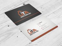Make a lasting impression with quality cards that wow.dimensions: Modern Professional Roofing Business Card Design For Gta Roofing By Riz Design 13982729