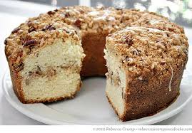 Sour Cream Coffee Cake With Brown Sugar Pecan Streusel Coffee Cake Recipes Sour Cream Coffee Cake Streusel Coffee Cake