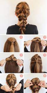 Fake Fluffy Braid Hairstyle Tutorial Hair Styles Braided Hairstyles Long Hair Styles