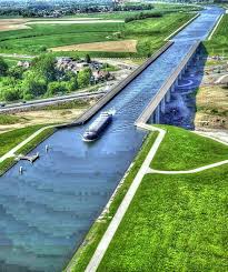 The Incredible Magdeburg Water Bridge In Germany Amusing Planet Places Around The World Beautiful Places Architecture