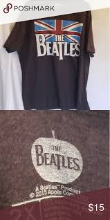 Beatles British Flag Shirt Xxl Flag Shirt Shirts British Flag