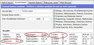 You can use jcr to find the best journal in which to publish your. 12 2 1 Evaluating The Citation Impact Of Journals