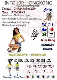 Jbr Syairtogel Hongkong 28 September 2019 Tanggal Kartu Singapura